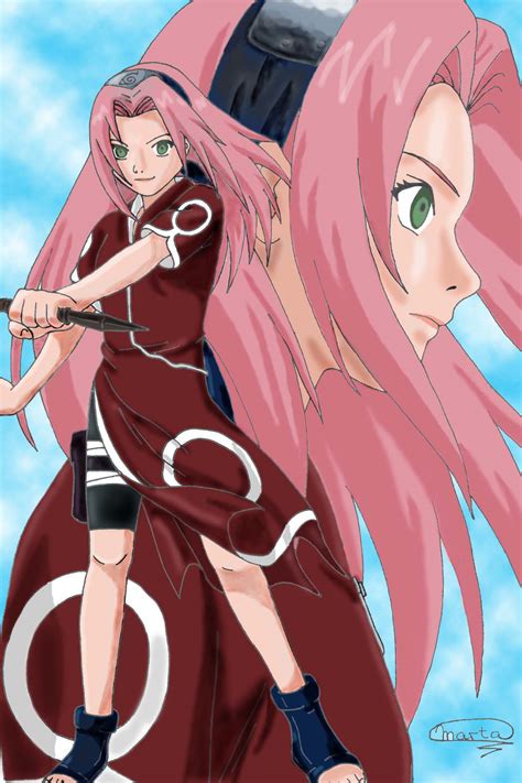 a sakura pelada|sakura haruno age.